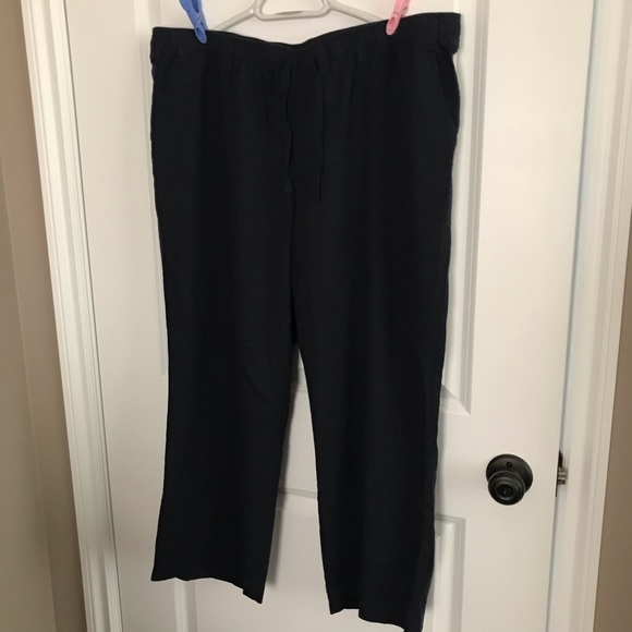 NWOT Blue Denver Hayes ankle pull on pants. Inseam 25”. - Picture 1 of 9